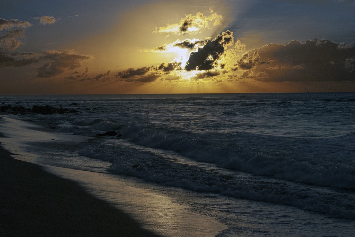 alba sull'hotel hawaii